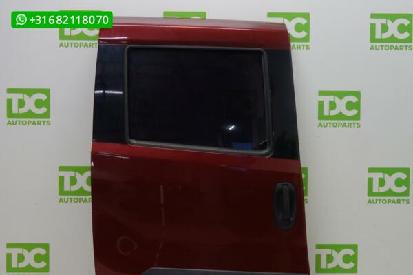 Fiat Doblo Cargo ('10-'19) Schuifdeur rechts rood