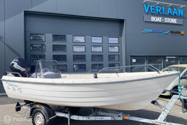 Terhi Nordic 6020 / Consoleboot / 30 pk 4 takt / Trailer!
