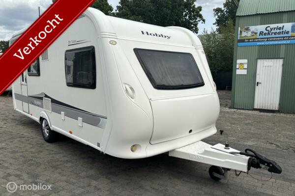 Hobby 490 Kmf De Luxe Dakluifel, Voortent, Mover