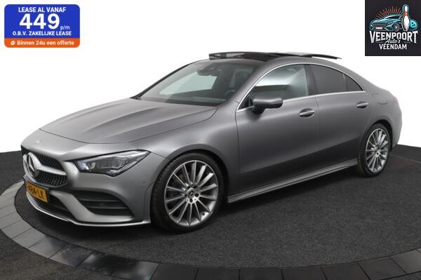 Mercedes CLA AMG Cruise Airco Panodak Matgrijs Stoelverwarm