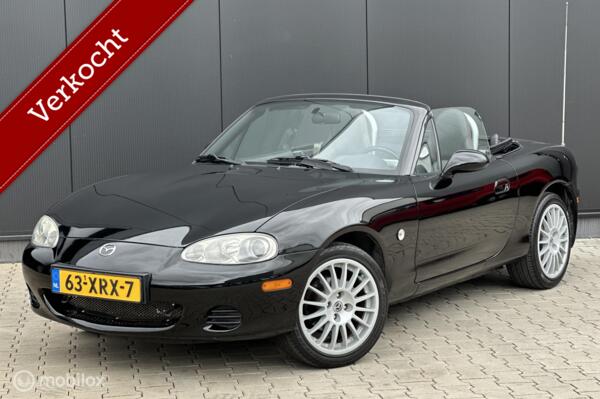 Mazda MX-5 1.6i Exclusive | RVS UITLAAT | LEDER | VELGEN |