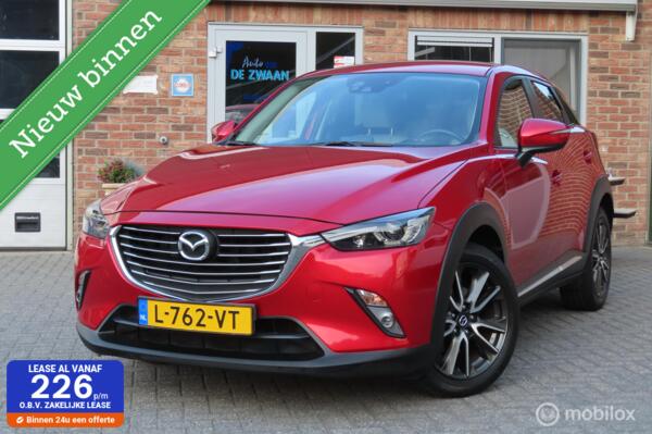 Mazda CX-3 2.0 SkyActiv-G 120 GT-M|afneembare trekhaak.