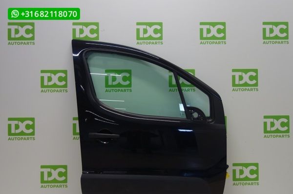 Citroen Berlingo ('08-'18) Voorportier rechts zwart