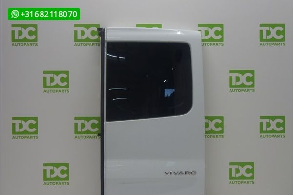 Opel Vivaro ('01-'14) Achterdeur rechts met ruit wit