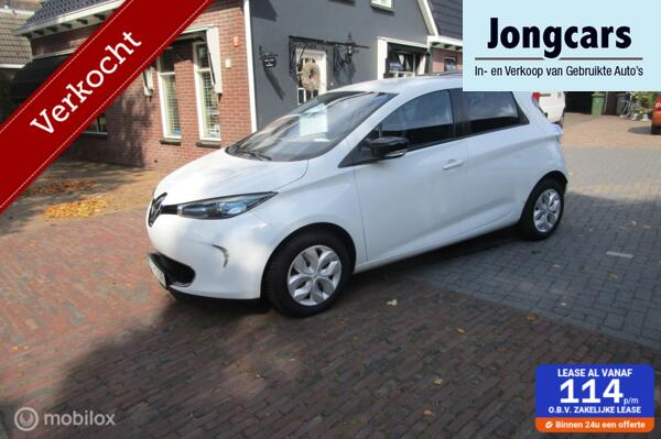 Renault Zoe Q210 Zen Quickcharge 22 kWh Incl ACCU