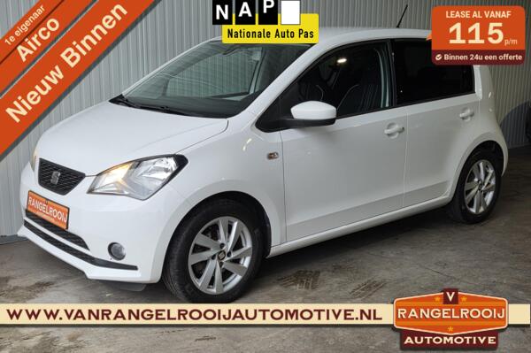 Seat Mii 1.0 Sport Connect, 1e eig., airco, cruise, 15" lmv