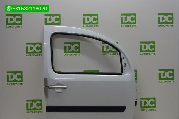 Renault Kangoo ('07-'19) Voorportier rechts rechtsvoor wit