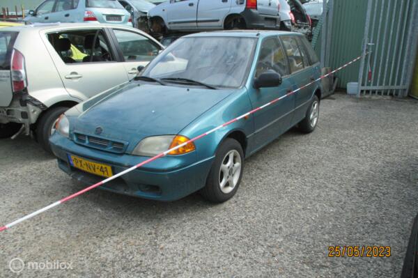 Onderdelen van Suzuki Swift 1.3 GLX 1997 5-deurs