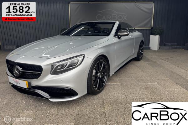 Mercedes S-klasse Cabrio AMG 63 4Matic