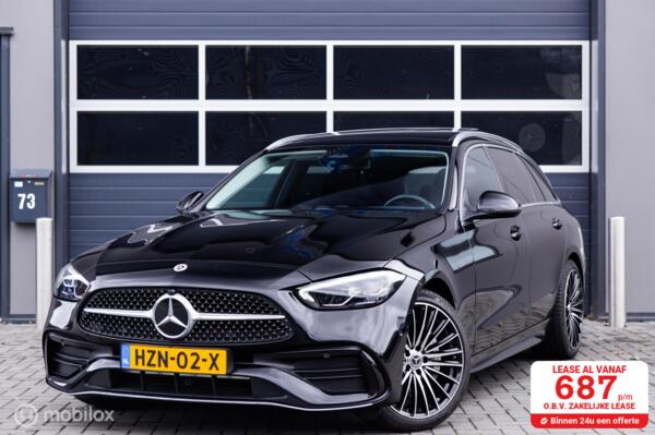 Mercedes C-klasse Estate 220d AMG Line Pano/Sfeerverlichting