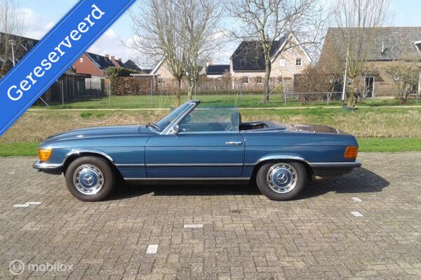 Mercedes 350sl  W107 Cabrio.  Met LPG