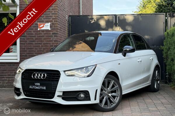 Audi A1 Sportback 1.2 TFSI 86PK S-Line Led Navi Clima 1e Eigenaar Regensensor Bluetoothmedia 17 Inch