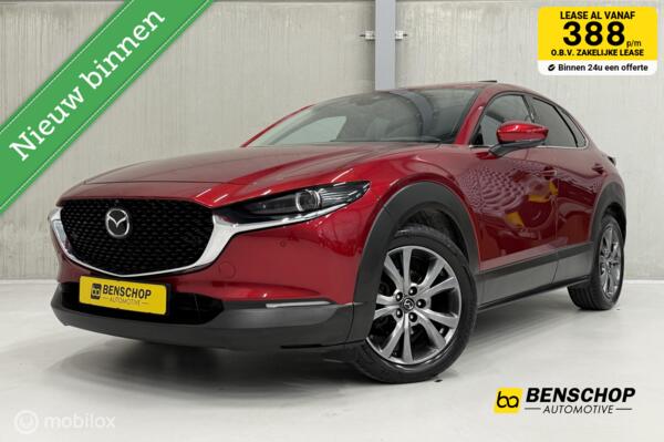 Mazda CX-30 2.0 e-SkyActiv-X AWD Luxury Schuifdak Leer Navi Carplay Camera Trekhaak Bose