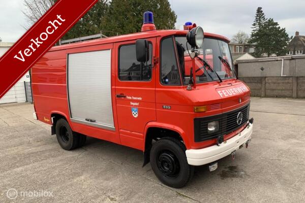 Mercedes 410 benzine 16594 km camper brandweer