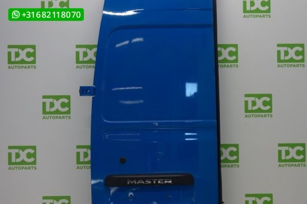 Renault Master bestel (10-18) Achterdeur links dicht blauw