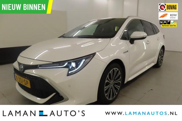 Toyota Corolla Touring Sports 1.8 Hybrid 122pk Executive | CarPlay Leder/Alcantara 17" LMV BSM HUD ECC Navi LED ACC Camera | Hybrid Voorschoten