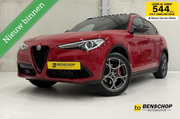 Alfa Romeo Stelvio 2.0 T AWD B-Tech Panodak Leer Navi Carplay Camera Trekhaak