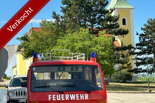 Volkswagen LT 35 1982 11000 km brandweer camper