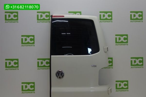 Volkswagen T5 ('03-'09) Achterdeur rechts met ruit wit