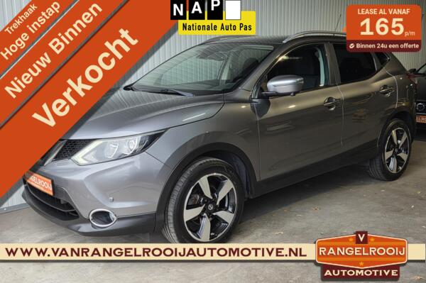 Nissan Qashqai 1.2 Connect Edition, pano, stoelverw., 360 cam., 18" lmv, trekh.