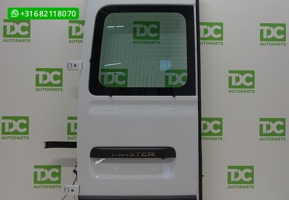 Renault Master ('10-'18) Achterdeur links met ruit wit H1
