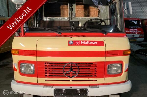 Mercedes 409 Brandweer 34.000 km Prachtig Camper