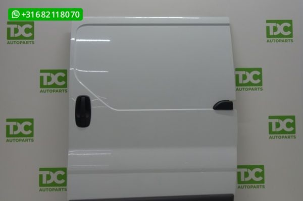 Opel Vivaro ('01-'14) Schuifdeur links wit dicht