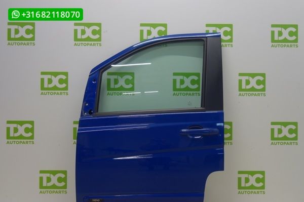 Mercedes Vito W639 ('03-'14) Voorportier links blauw