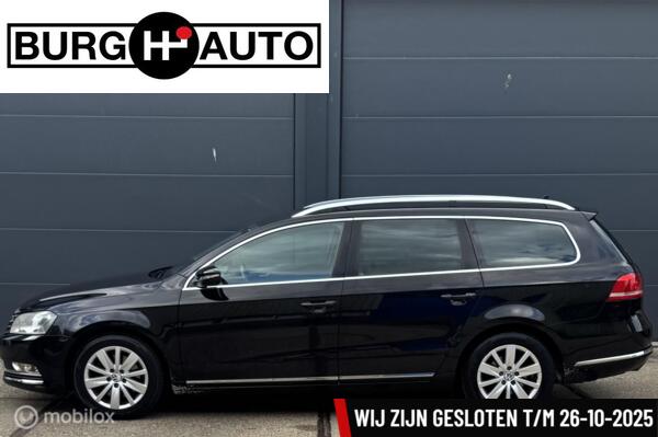 Volkswagen Passat Variant 1.8 TSI Comfortline - 1E EIGENAAR - ZWART LEDER - ECC - NAVI - CRUISE CONTROLE - PARKEERSENSOREN - LM VELGEN - NAP - NL AUTO - APK T/M 22-08-2026 -