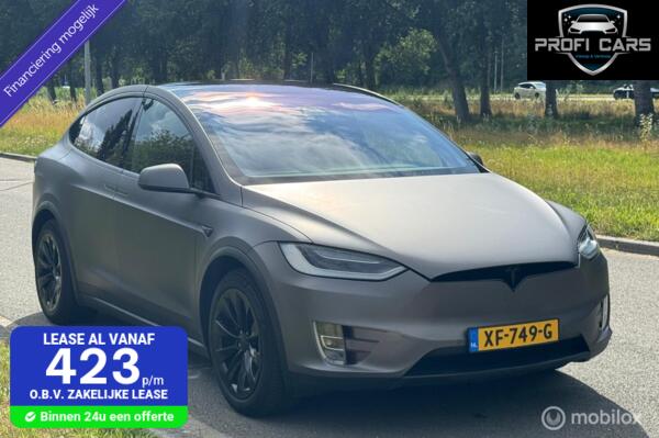 Tesla Model X 75D Base 7p. Trekhaak Nap inc.BTW