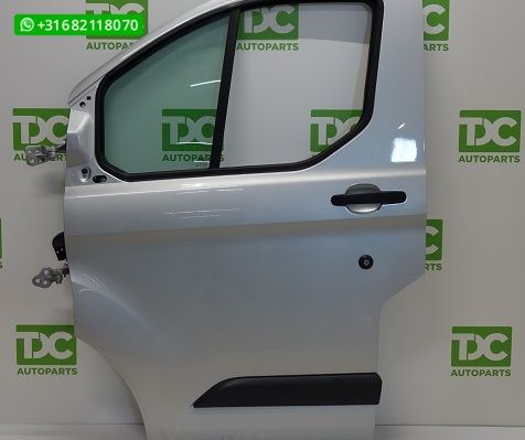 Ford Transit Custom ('12-'18) Voorportier links zilvergrijs