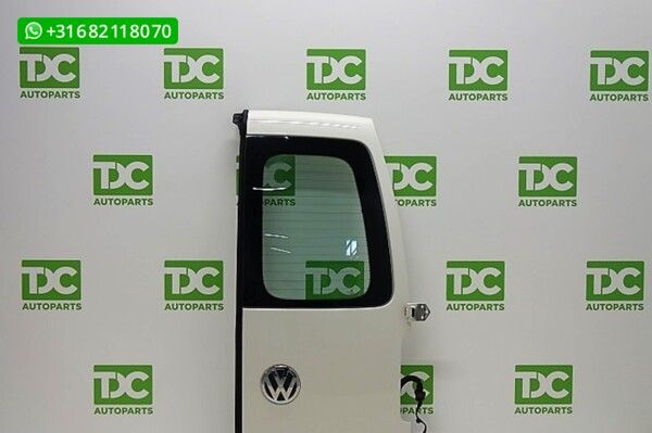 Volkswagen Caddy ('03-'10) Achterdeur recht wit met ruit