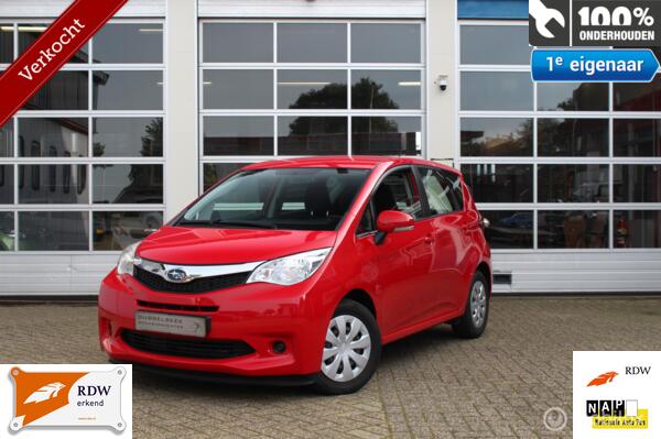 Subaru Trezia 1.3-16V 100PK Comfort (Identiek Toyota Verso-S) Airco Centrale Deurvergrendeling op Afstandsbediening Elektrisch Bedienbare Ramen & Buitenspiegels Stuurberkrachtiging Boordcomputer In Hoogte Verstelbare Voorstoel Radio/Cd 12Volt *Verkocht*