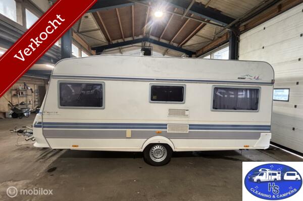 Hobby 560 met tent !
