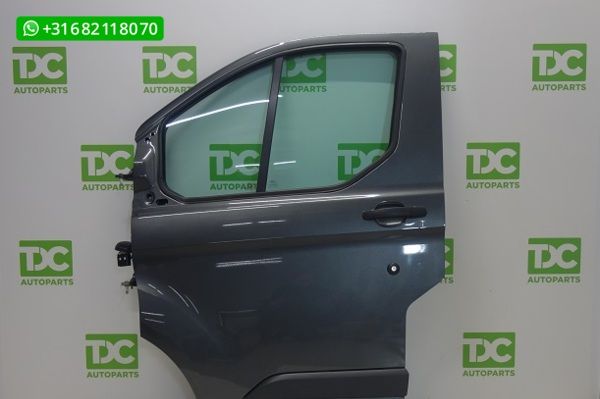 Ford Transit Custom ('12-'19) Voorportier links donkergrijs