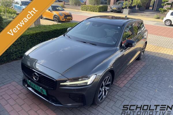 Volvo V60 2.0 T6 Recharge AWD R-Design Pano Leder H&K ACC 360 camera's