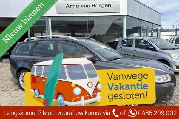 Volvo V50 2.0 Business Line, leder, climatronic, cruisecontrol, pdc, trekhaak, achterspoiler, top staat !!!