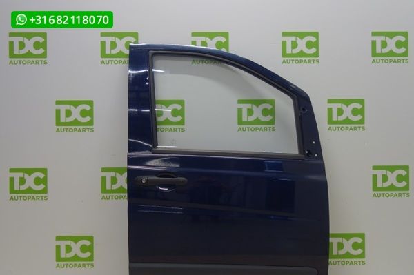 Mercedes Vito W639 ('03-'14) Voorportier rechts donkerblauw