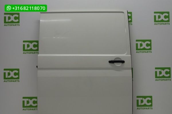 Volkswagen T5 ('03-'09) Schuifdeur rechts wit dicht.