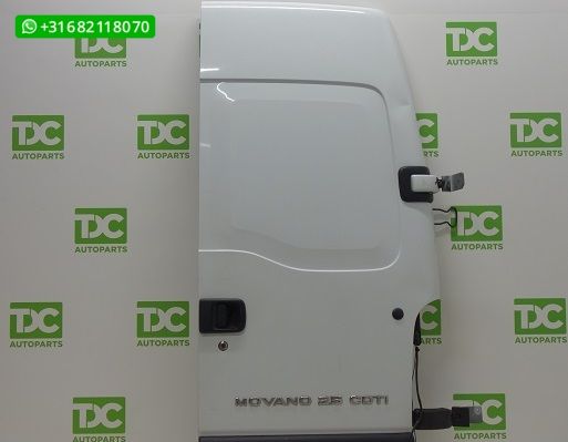 Renault Master ('97-'10) Achterdeur rechts dicht wit H2