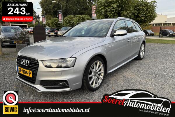 Audi A4 Avant 1.8 TFSI S Edition AUTOMAAT 18INCH SPORTLEER BOEKJES
