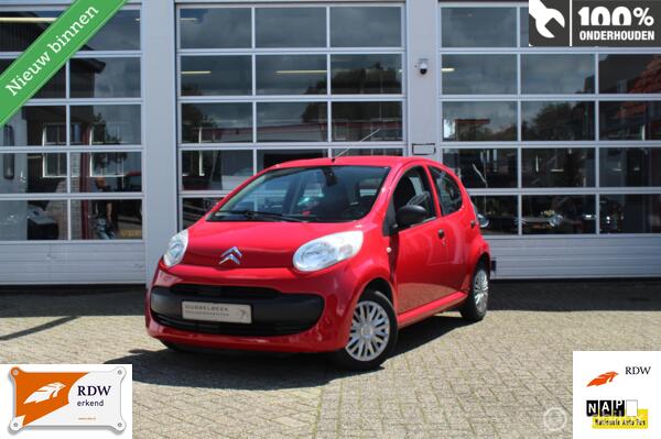 Citroen C1 1.0-12V / 5-DEURS / Séduction / 12Volt Aansluiting / Koopje / GOEDE Herfst/Winterauto! *Nieuwe APK!*