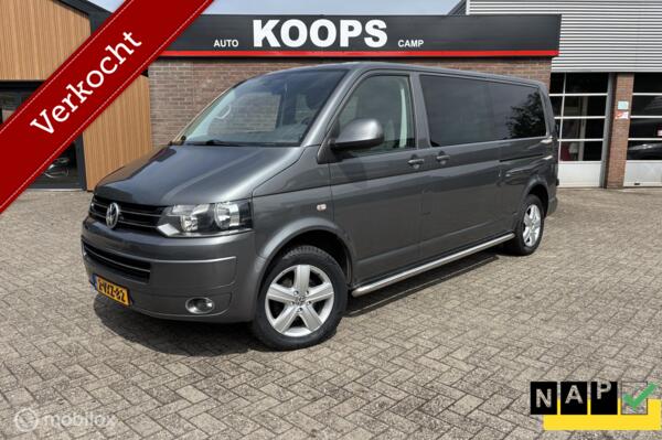 Volkswagen Transporter 2.0 TDI 140pk Automaat-7 Dubbel cabine Lang Marge/BTW Vrij | TOPSTAAT