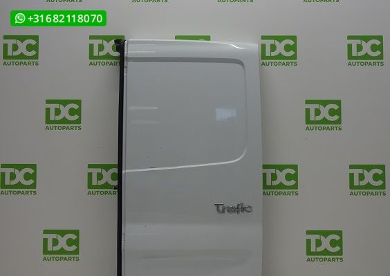 Opel Vivaro bestel A ('01-'14) Achterdeur rechts dicht wit