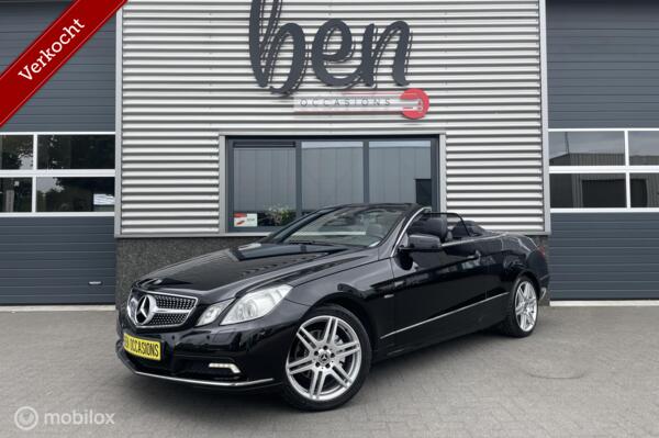 Mercedes E-klasse Cabrio 200 CGI Elegance