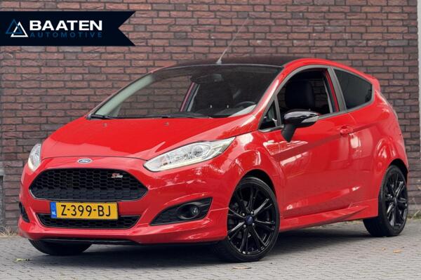 Ford Fiesta 1.0 EcoBoost Red Edition *140 PK* |ST-Line|PDC|Sportstoelen|