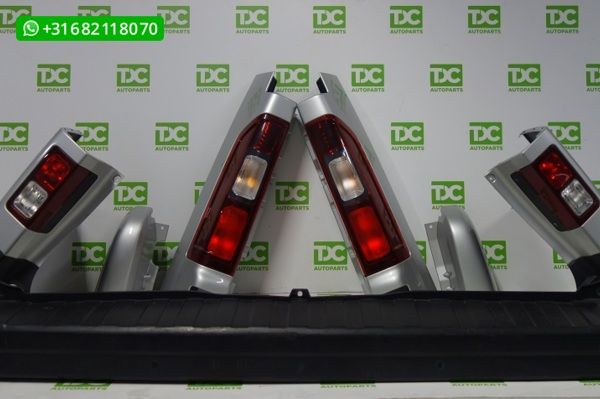 Renault Trafic ('14-'19) Achterbumper met pdc zilvergrijs