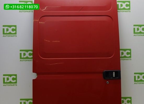 Renault Master (98-(10) Schuifdeur rechts dicht rood H2 / L2