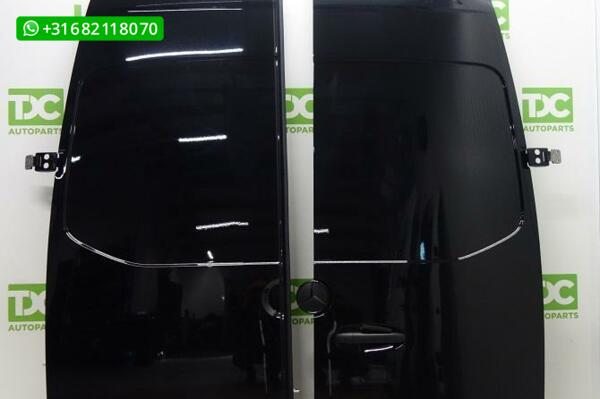 Mercedes Sprinter W907 ('18-'23) set achterdeuren zwart H2