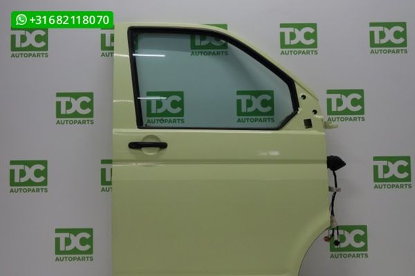 Volkswagen T5 ('03-'09) Voorportier rechts lime green